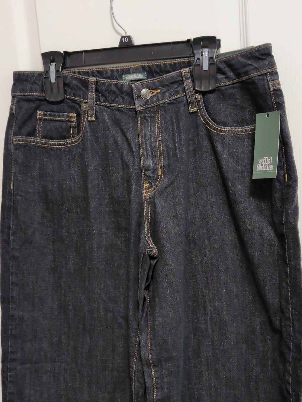 Low Rise Baggy Jeans Dark Blue - Picture 2 of 5